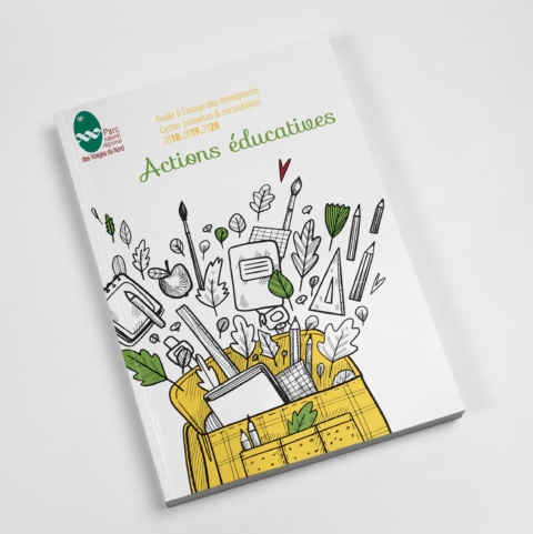 Brochure pour le Parc naturel régional des Vosges du Nord
