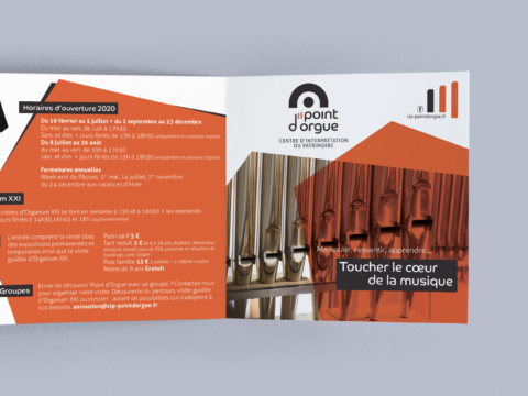 Identité visuelle pour le Point d’orgue